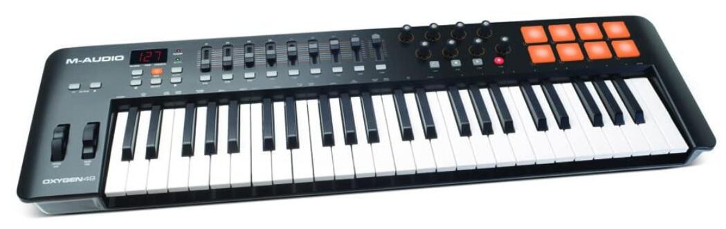 M audio 49 key midi keyboard