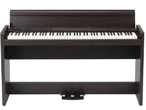 Korg upright acoustic piano with an authentic sounding