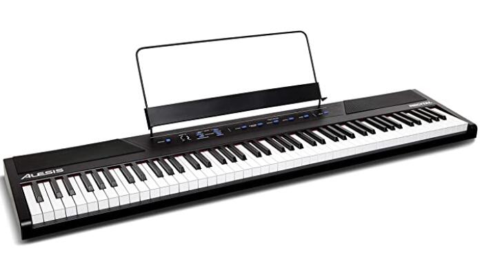 Alesis semi weighted electric piano keyboard