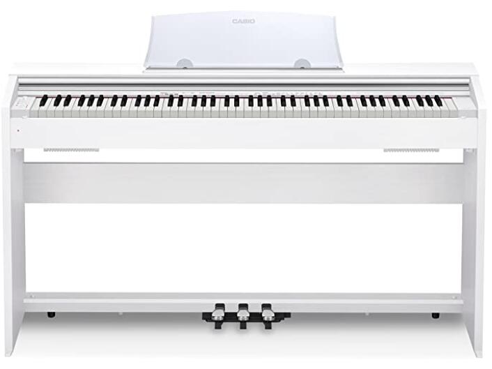 casio white electric piano weighted keys
