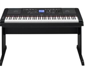 yamaha dgx 660 electric piano with weighted keys under 1000